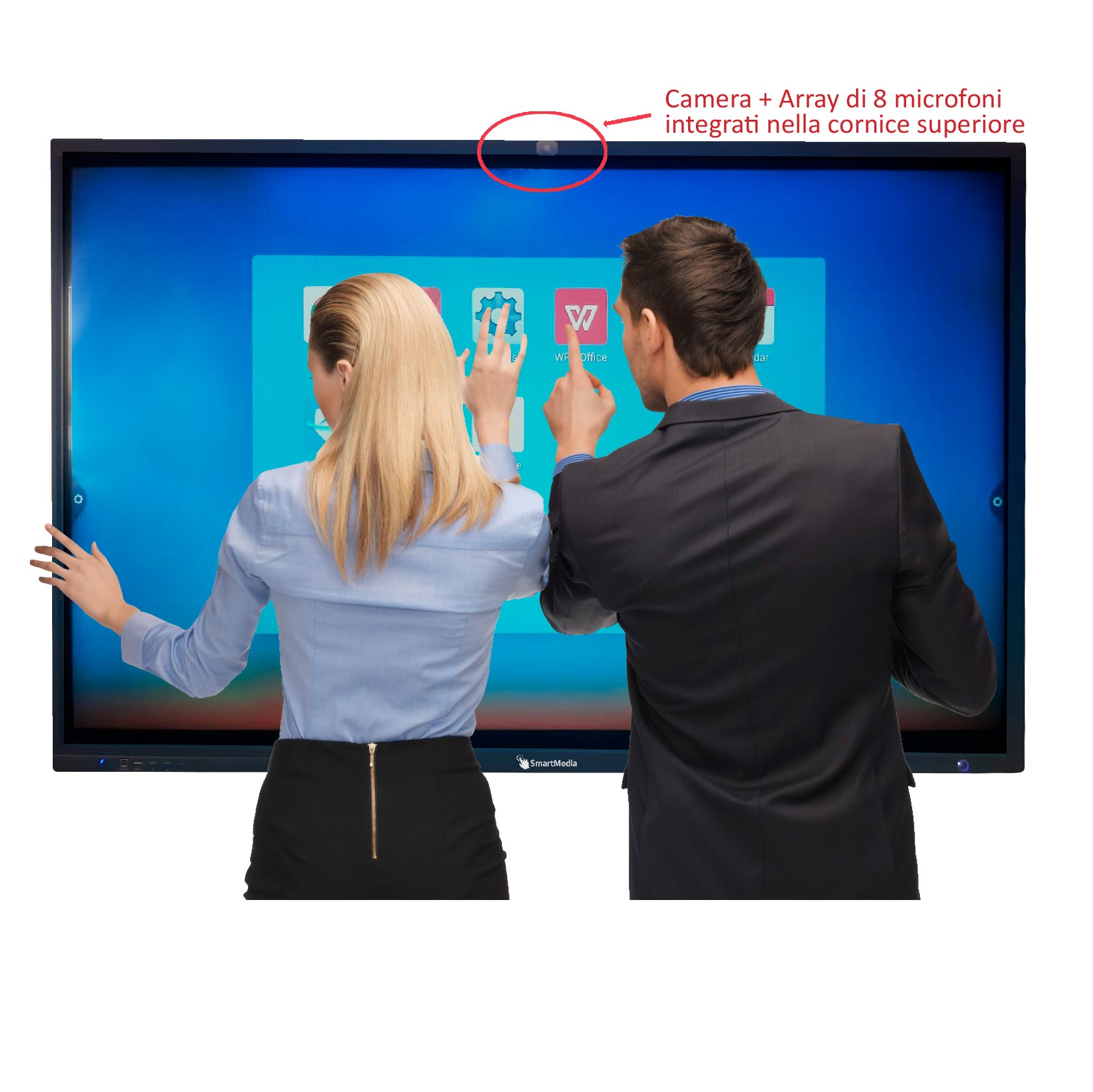 Lavagna digitale Treviscalcolo: il Monitor interattivo touch-screen