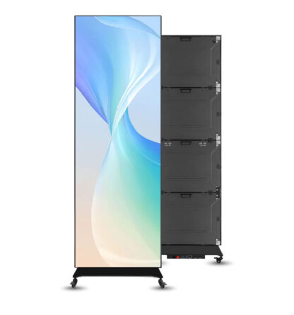 LED Poster Display SMARTMEDIA 80", pixel pitch 1,86 - Roll Up digitale Pubblicitario