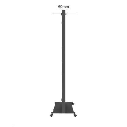 LED Poster Display SMARTMEDIA 80", pixel pitch 1,86 - Roll Up digitale Pubblicitario - immagine 4