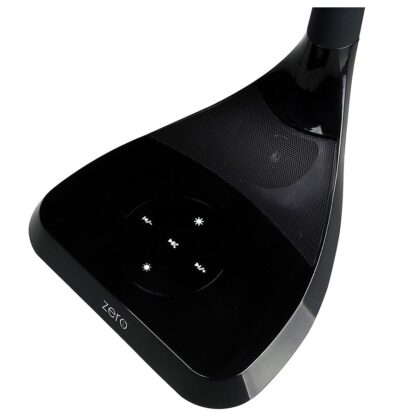 Lampada LED nera con charger USB e speaker bluetooth - immagine 5