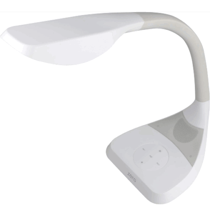 Lampada LED bianca con charger USB e speaker bluetooth - immagine 3