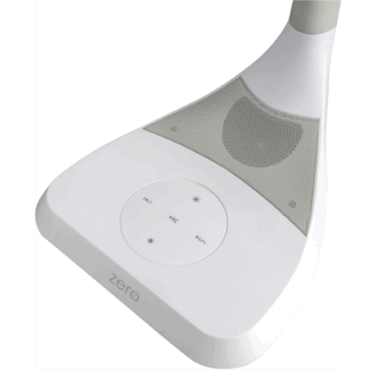 Lampada LED bianca con charger USB e speaker bluetooth - immagine 2